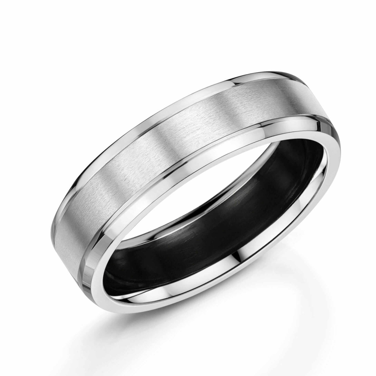 Zirconium & Platinum Ring
