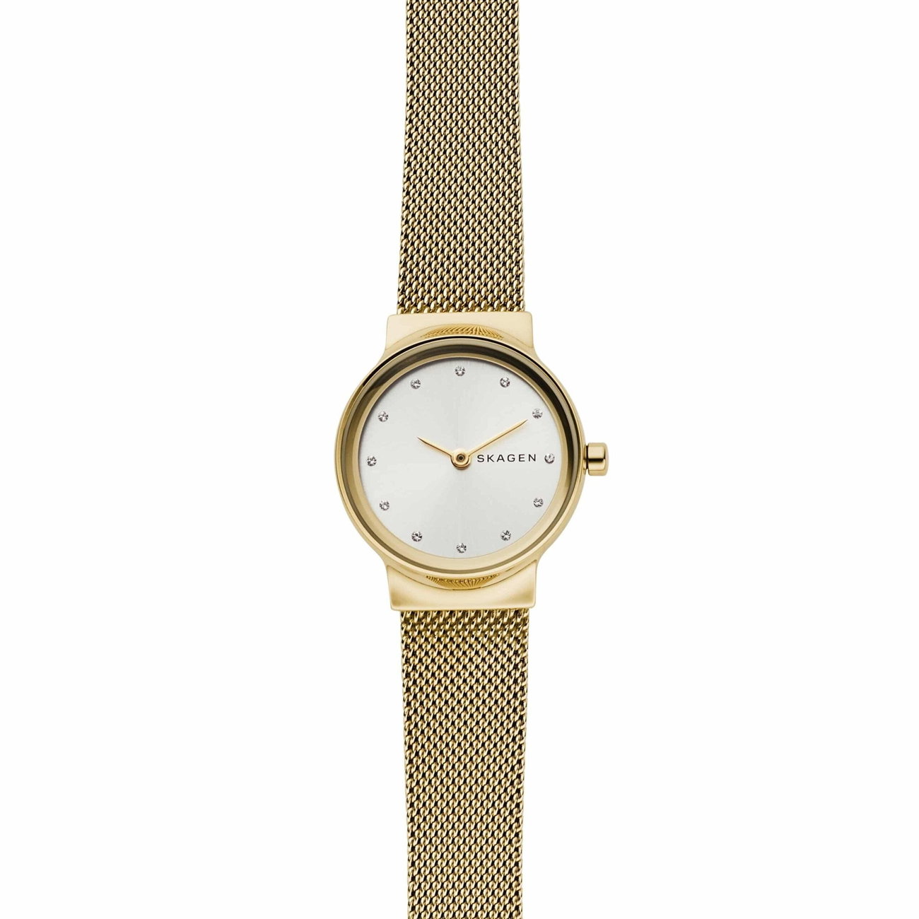 Freja Gold-Tone Stainless Steel-Mesh Watch