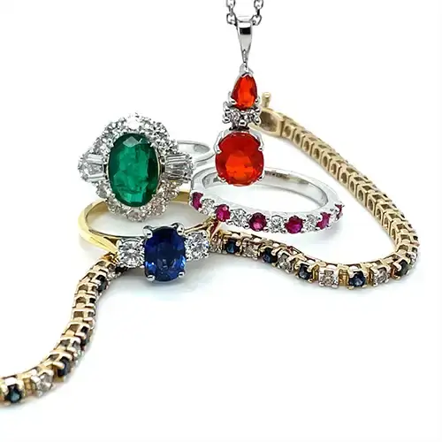 Coloured Stone Jewellery