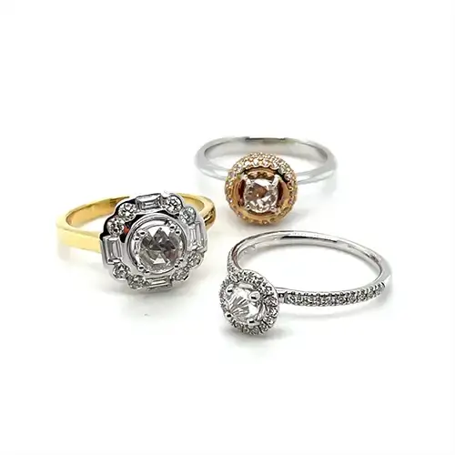Rose Cut Diamond Jewellery