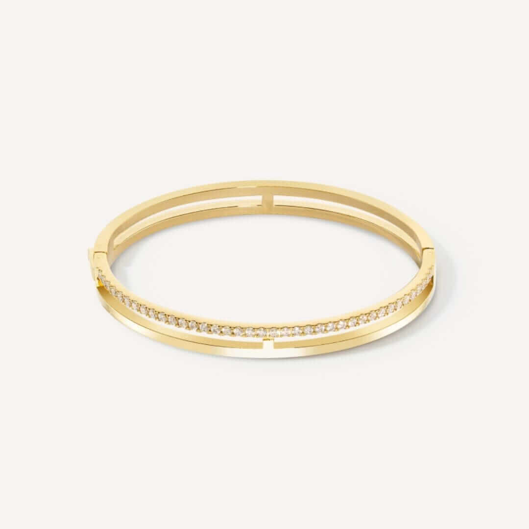 Eternal Unity Bracelet gold-crystal