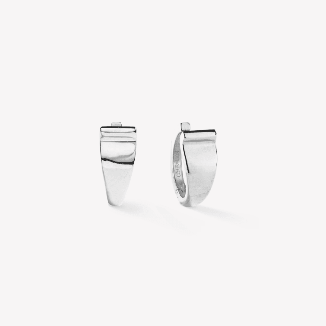 EAR ME UP Creole Contour Silver