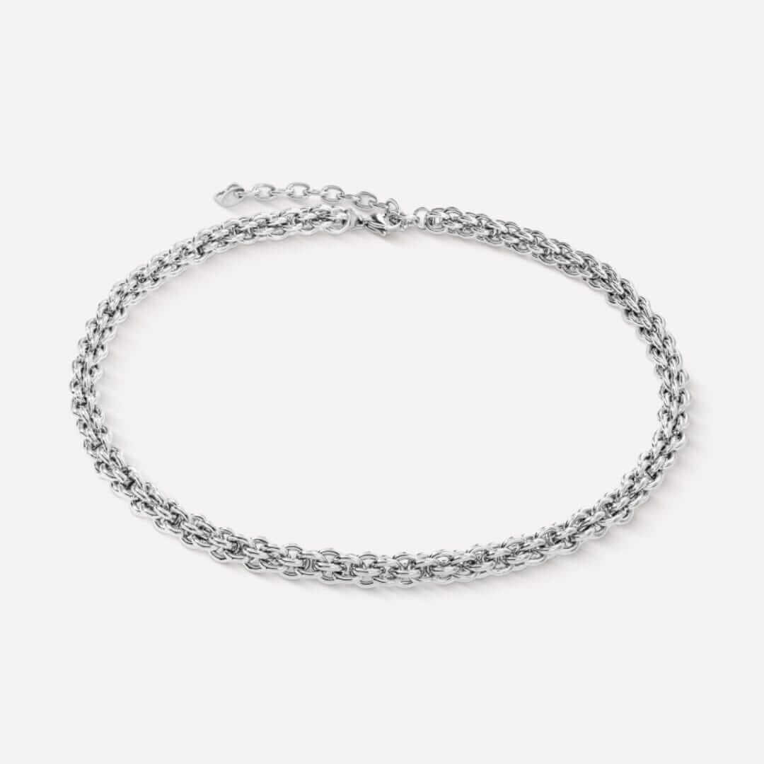 Necklace Mesh Chain Classic silver