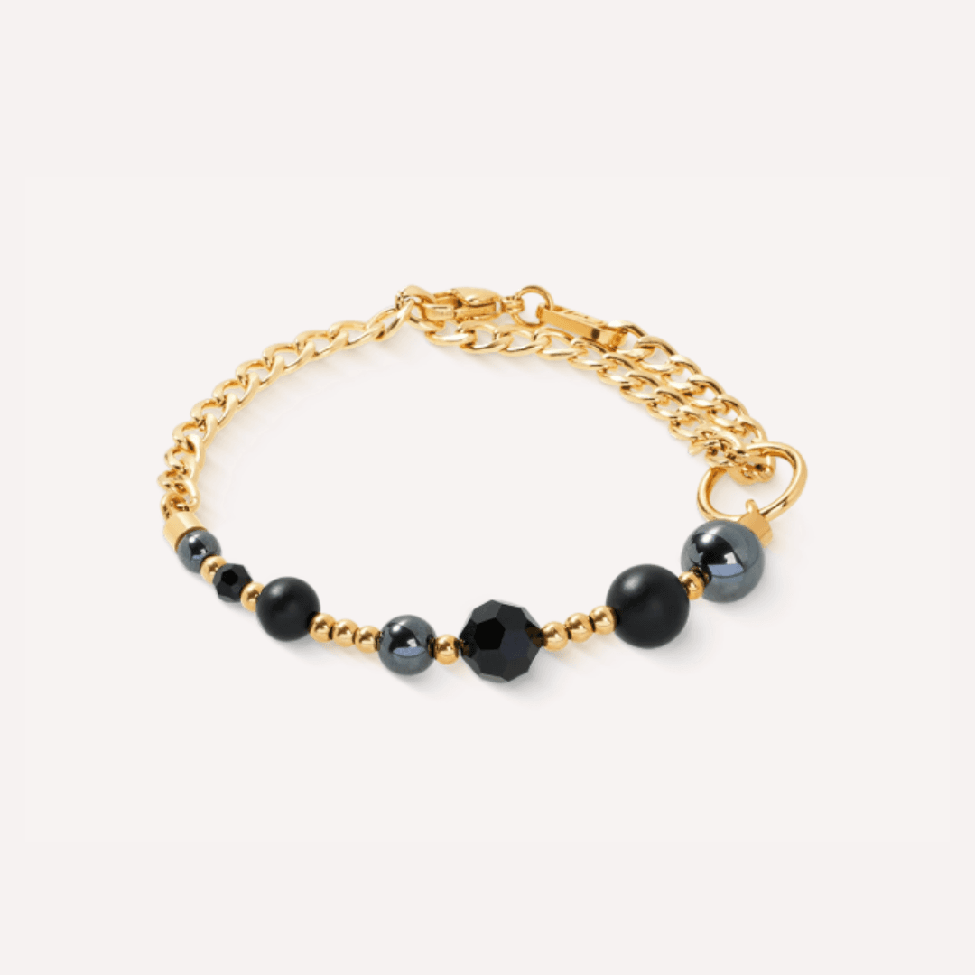 Bracelet Pure Spheres gold-black