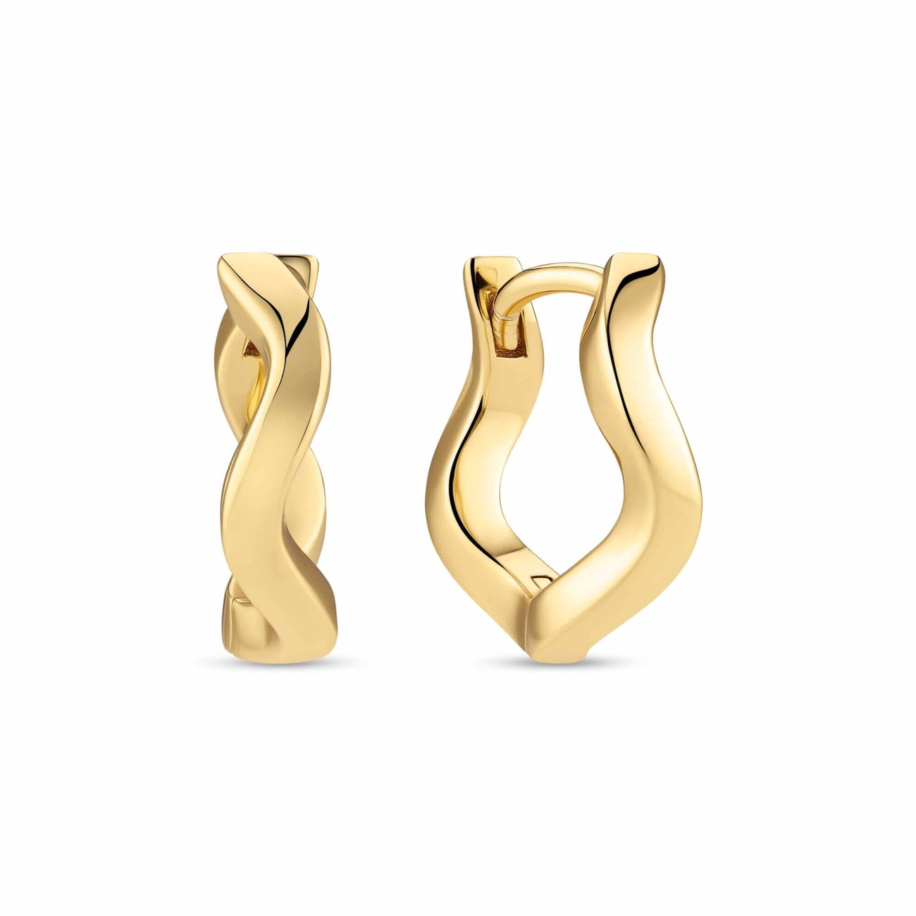Ellera Waves Pianura Medio Earrings